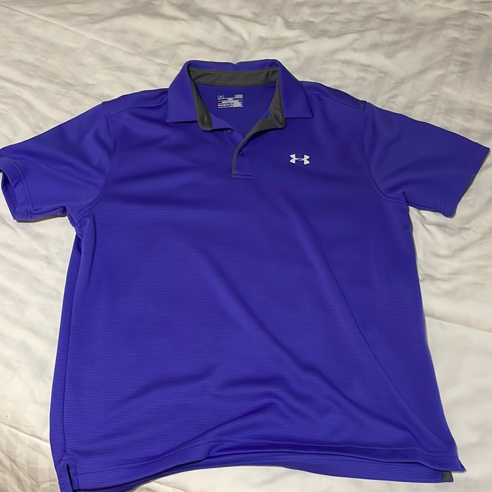 Large Under Armour polo heat gear